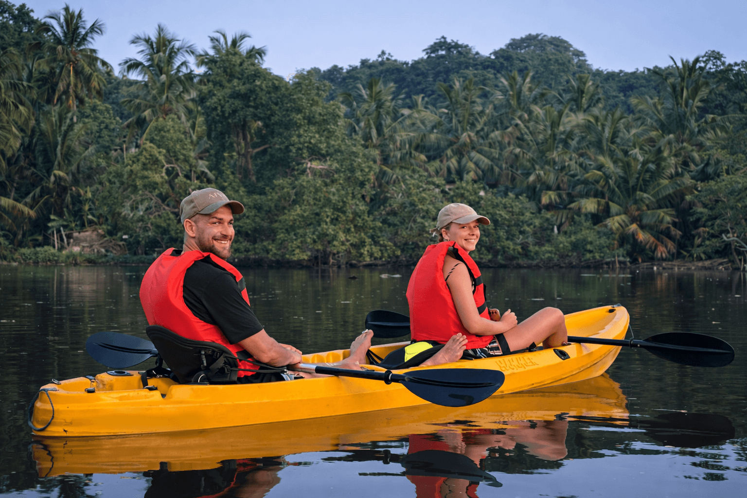 The Sunset Bat Flight